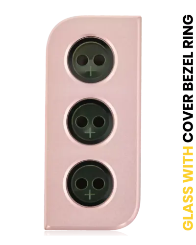Back Camera Lens With Cover Bezel Ring For Samsung Galaxy S21 (Phantom Pink)
