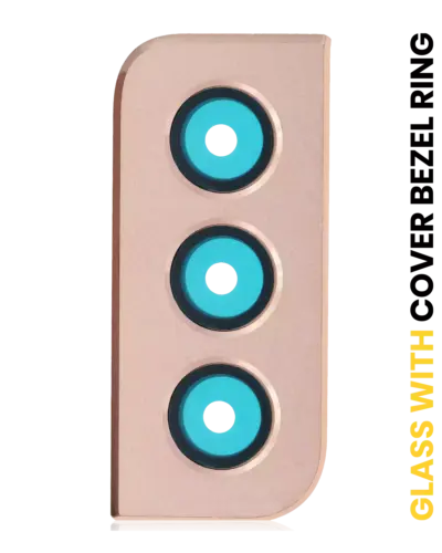 Back Camera Lens With Bezel Ring For Samsung Galaxy S21 Plus (Phantom Gold)