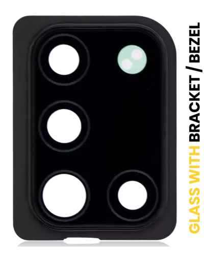 Objectif de caméra arrière avec support/cadre pour Samsung Galaxy A31 (A315 / 2020) (Toutes les couleurs)