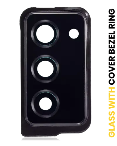 Back Camera Lens With Cover Bezel Ring For Samsung Galaxy Z Fold 2 5G (F916) (Mystic Black)