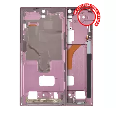 Mid-cadre châssis pour Samsung Galaxy S22 Ultra 5G (US & International Version) (Burgundy)