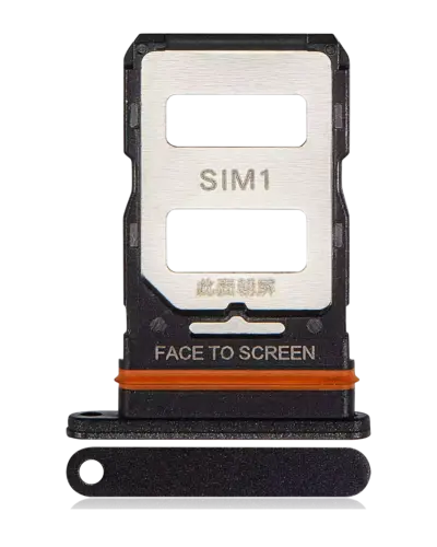 Tiroir SIM pour Xiaomi Redmi Note 12 Pro Plus (Obsidian Black)