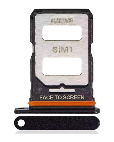 Sim Card Tray For Xiaomi Redmi Note 12 Turbo / Poco F5 (Black)