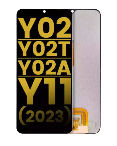 LCD Assembly Without Frame For Vivo Y02 / Y02t / Y02A / Y11 (2023) (Refurbished) (All Colors)