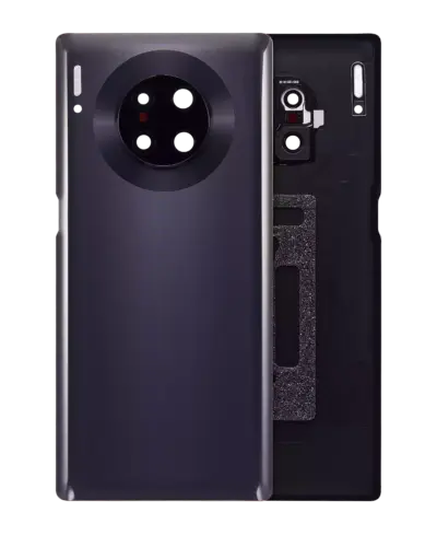 Back cover Glass With Camera Lens For Huawei Mate 30 Pro (Black)