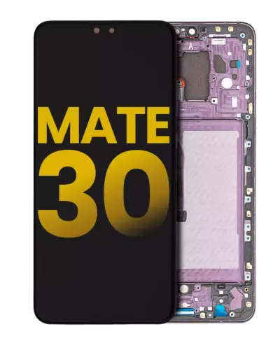 LCD Assembly With Frame For Huawei Mate 30 (Refurbished) (Purple)