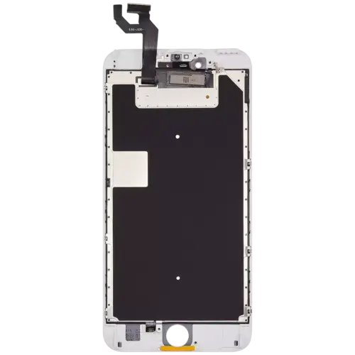 Écran LCD avec plaque en acier pour iPhone 6S Plus (Pièce de rechange : AQ7) (Blanc) – Image 3