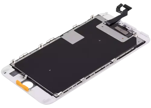 Écran LCD avec plaque en acier pour iPhone 6S Plus (Pièce de rechange : AQ7) (Blanc) – Image 5