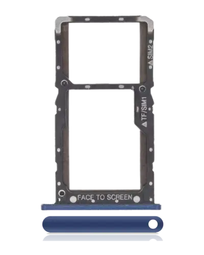 Tiroir SIM pour Xiaomi Pocophone F1 (Steel Blue)