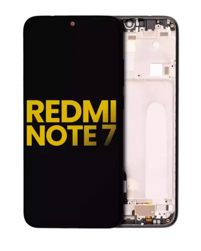 LCD Assembly With Frame For Xiaomi Redmi Note 7 / 7 Pro (Refurbished) (Black)