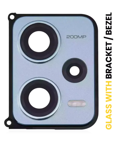 Back Camera Lens With Bracket / Bezel For Xiaomi Redmi Note 12 Pro Plus (Iceberg Blue)