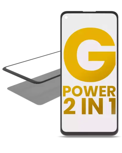 2 in 1 Front Glass With OCA Pre-Installed For Motorola Moto G Power (XT2117 / 2021) – Image 4