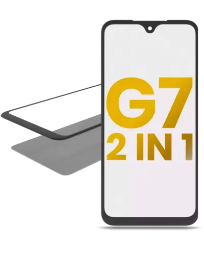 Verre avant 2 en 1 avec OCA préinstallé pour Motorola Moto G7 (XT1962 / 2019) – Image 5