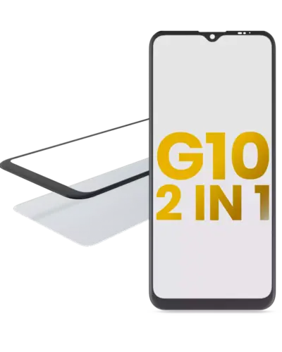 2 in 1 Front Glass With OCA Pre-Installed For Motorola Moto G10 (XT2127-2 / 2021)
