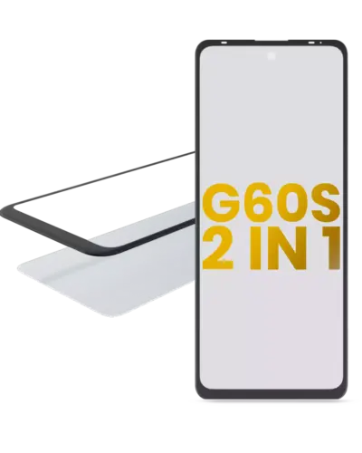 2 in 1 Front Glass With OCA Pre-Installed For Motorola Moto G60S (XT2133 / 2021)