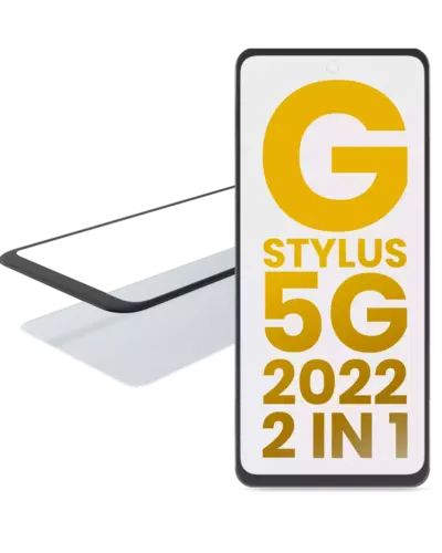 2 in 1 Front Glass With OCA Pre-Installed For Motorola Moto G Stylus 5G (XT2215 / 2022)