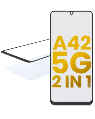 2 in 1 Front Glass With OCA Pre-Installed For Samsung Galaxy A42 5G (A426 / 2020)