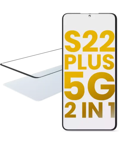 2 en 1 vitre avant avec OCA pré-installé pour Samsung Galaxy S22 Plus 5G