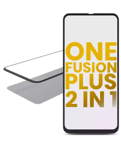 2 in 1 Front Glass With OCA Pre-Installed For Motorola One Fusion Plus (XT2067 / 2020)