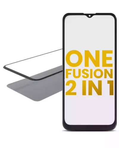 2 in 1 Front Glass With OCA Pre-Installed For Motorola One Fusion (XT2073 / 2020)
