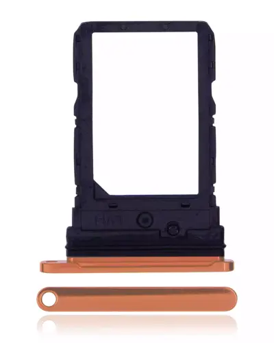 Sim Card Tray For Motorola Razr Plus / Razr 50 Ultra (XT2451 / 2024) / Razr Plus 2025 (XT2557 / 2025) (Genuine OEM) (Peach Fuzz)