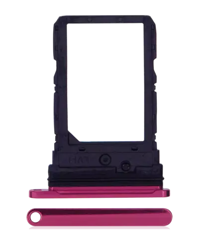 Sim Card Tray For Motorola Razr Plus / Razr 50 Ultra (XT2451 / 2024) / Razr Plus 2025 (XT2557 / 2025) (Genuine OEM) (Hot Pink)