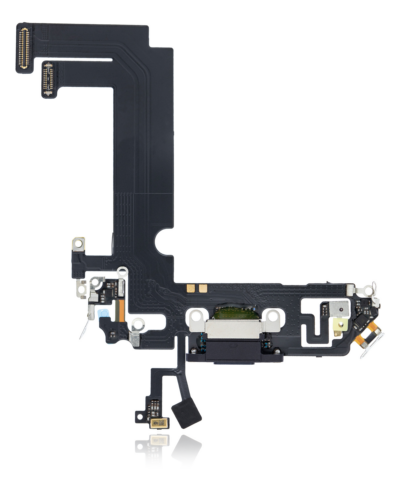 Charging Port Flex Cable For iPhone 12 Mini (Used OEM Pull) (Black) – Image 6