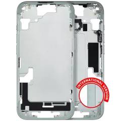 Mid-cadre châssis W/ Small Parts pour iPhone 15 (EU / Global Version) (Used OEM Pull: Grade A) (vert)