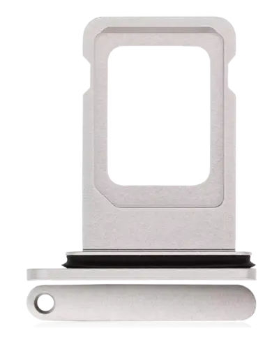 Tiroir pour carte SIM unique pour iPhone 11 (blanc)