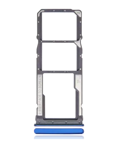 Dual Sim Card Tray For Xiaomi Redmi Note 8T / Note 8 (Neptune Blue)