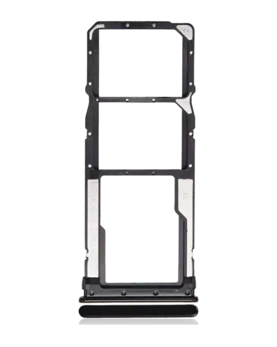 Dual Sim Card Tray For Xiaomi Redmi Note 8T / Note 8 (Space Black)