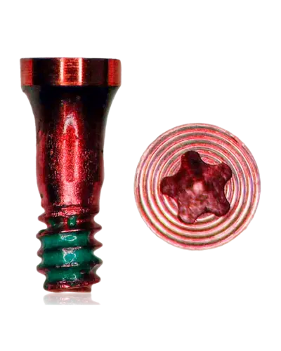 Bottom Screws For iPhone 7 / 7 Plus (Red / Rose Gold) (100 Pack) – Image 4