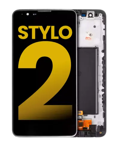 LCD Assembly With Frame For LG G Stylo 2 (Refurbished) (Black)