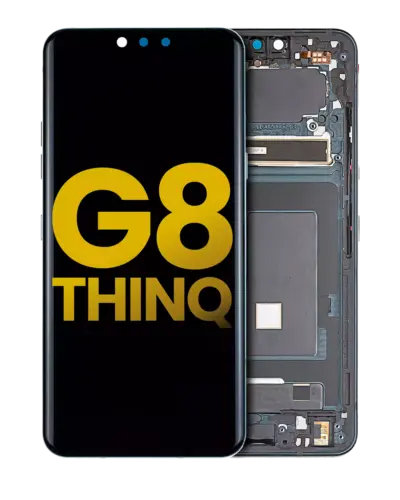 OLED Assembly With Frame For LG G8 ThinQ (Refurbished) (Aurora Black)