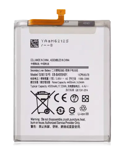Replacement Battery For Samsung Galaxy A90 5G (A908 / 2019) (EB-BA908ABY)
