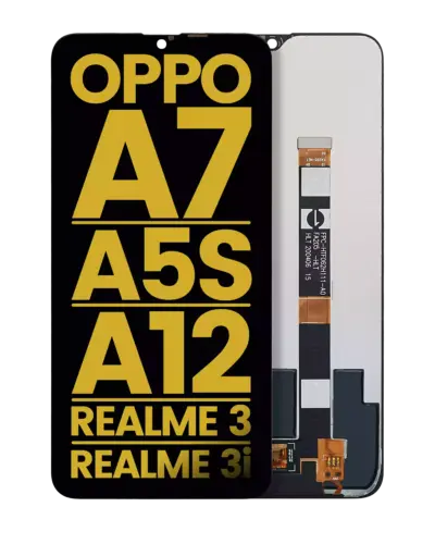 Écran LCD sans cadre pour OPPO A7 / A5s / A12 / Realme 3 / 3i (reconditionné) (toutes couleurs) – Image 7