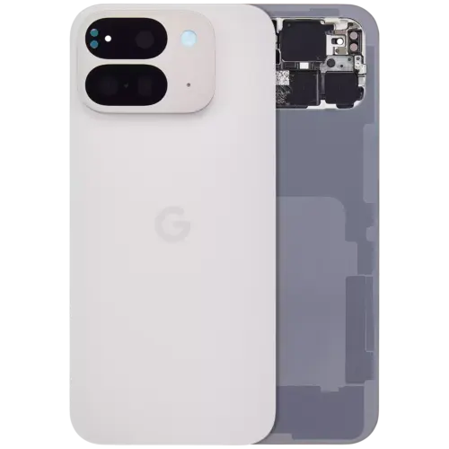 Back Cover Glass For Google Pixel 9 Pro Fold (Used OEM Pull: Grade A) (Porcelain)