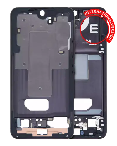 Boîtier intermédiaire pour Samsung Galaxy S22 5G (version internationale) (Noir fantôme)