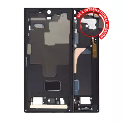 Mid-cadre châssis pour Samsung Galaxy S22 Ultra 5G (US & International Version) (Phantom Black)