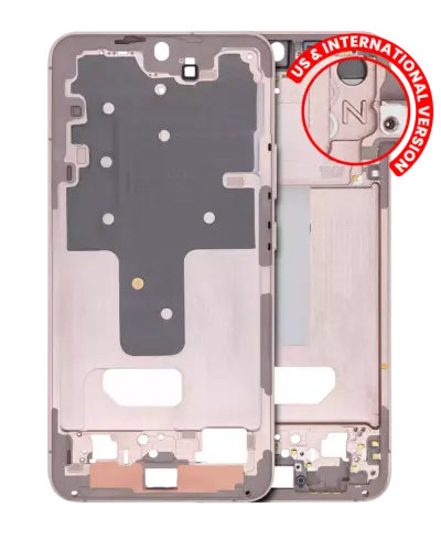 Boîtier intermédiaire pour Samsung Galaxy S22 Plus 5G (versions US et internationale) (violet / rose / or)