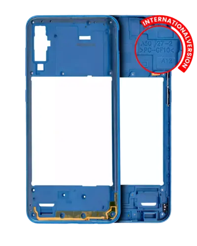 Boîtier intermédiaire pour Samsung Galaxy A50 (A505 / 2019) (Version internationale) (Adaptateur Plus) (Bleu) – Image 8