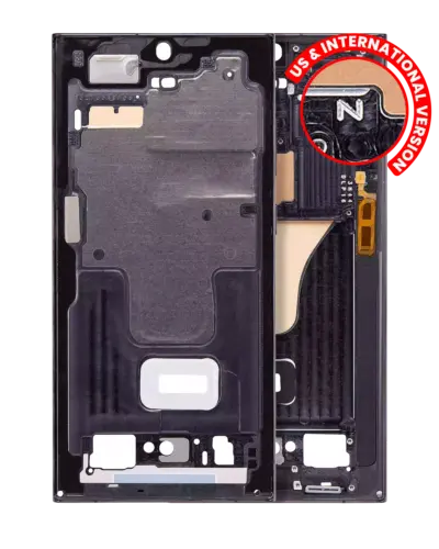 Mid-cadre châssis pour Samsung Galaxy S23 Ultra 5G (US & International Version) (graphite) – Image 11