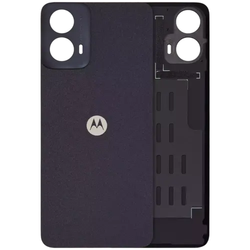 Back Cover Glass For Motorola Moto G34 (XT2363 / 2023) (Genuine OEM) (Charcoal Black)
