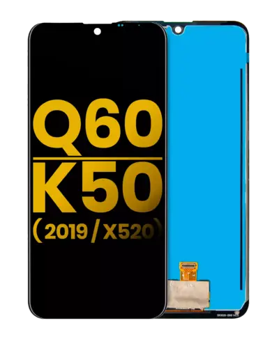 LCD Assembly Without Frame For LG Q60 / K50 ( 2019 / X520) (Refurbished) (All Colors)