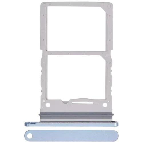 Dual Sim Card Tray For Samsung Galaxy Z Flip 6 (F741) (Premium) (Blue)