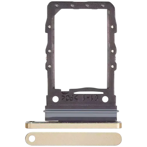 Single Sim Card Tray For Samsung Galaxy Z Flip 6 (F741) (Premium) (Yellow)