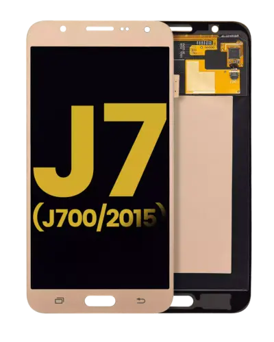 Écran OLED sans cadre pour Samsung Galaxy J7 (J700 / 2015) (Remis à neuf) (Blanc) – Image 7
