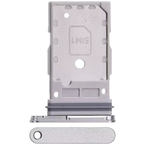 Dual Sim Card Tray For Samsung Galaxy S24 FE 5G (Premium) (Gray)