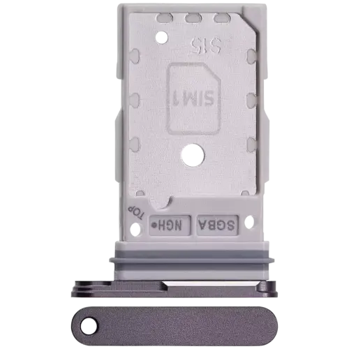 Dual Sim Card Tray For Samsung Galaxy S24 FE 5G (Premium) (Graphite)