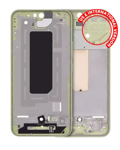 Mid-Frame Housing For Samsung Galaxy A54 5G (A546 / 2023) (US & International Version) (Lime) – Image 10